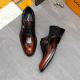 LV Brown Calfskin Leather Man Shoes 052529 (3)_th.jpg